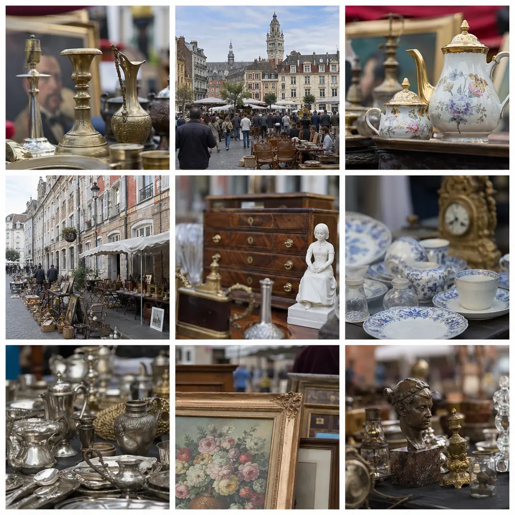 Antiekmarkt Lille - Afbeelding 5