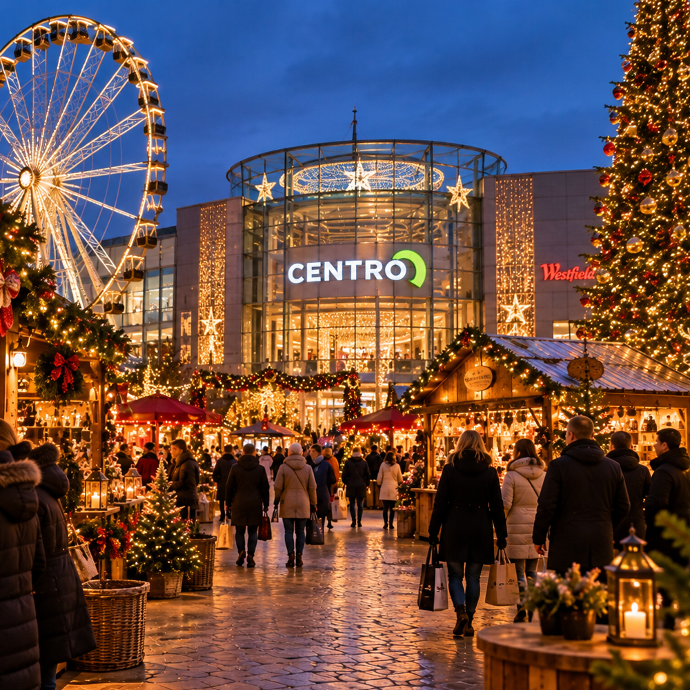 Kerstmarkt Centro Oberhausen, Duitsland